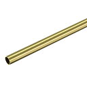 uxcell 真ちゅうラウンドチューブ パイプチューブ 外径10 mm 壁厚さ0.5 mm 長さ200 mm