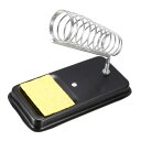 uxcell はんだごてスタンド 金属 安定性 耐久性 12x7x1.6cm 金属ベース 1個入り