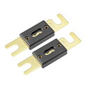 uxcell ブレードヒューズ 200A DC 32V 絶縁高温 ANLヒューズ 電気保護 2個入り
