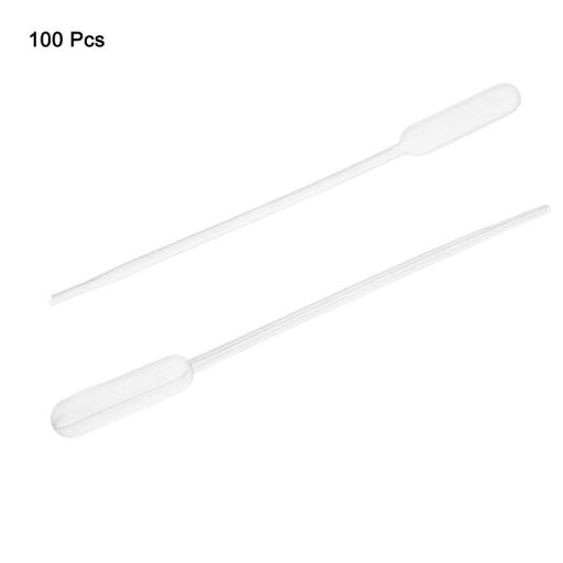 uxcell ピペット プラスチッククリア 使い捨て 0.5mL スポイト液体ファインチップビベット 100 枚入り uxcell ピペット プラスチッククリア 使い捨て 0.5mL スポイト液体ファインチップビベット 100 枚入り