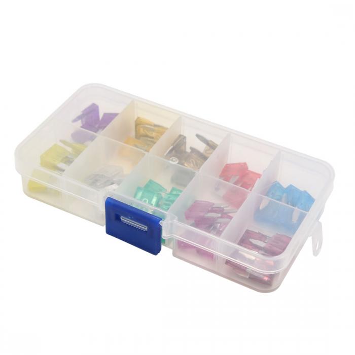 uxcell ブレードヒューズ キット3A 5A 7.5A 10A 15A 20A 25A 30A 35A 40A 自動車 トラック ヒューズ 品..