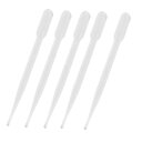 uxcell スポイト ピスポイト 容量3 mL ラボ用 クリア 長さ15cm 5個入り