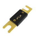 uxcell ANLヒューズ 60A 81 x 22 x 8.5mm ブラック ゴールドトーン 金属シート構造(2)
