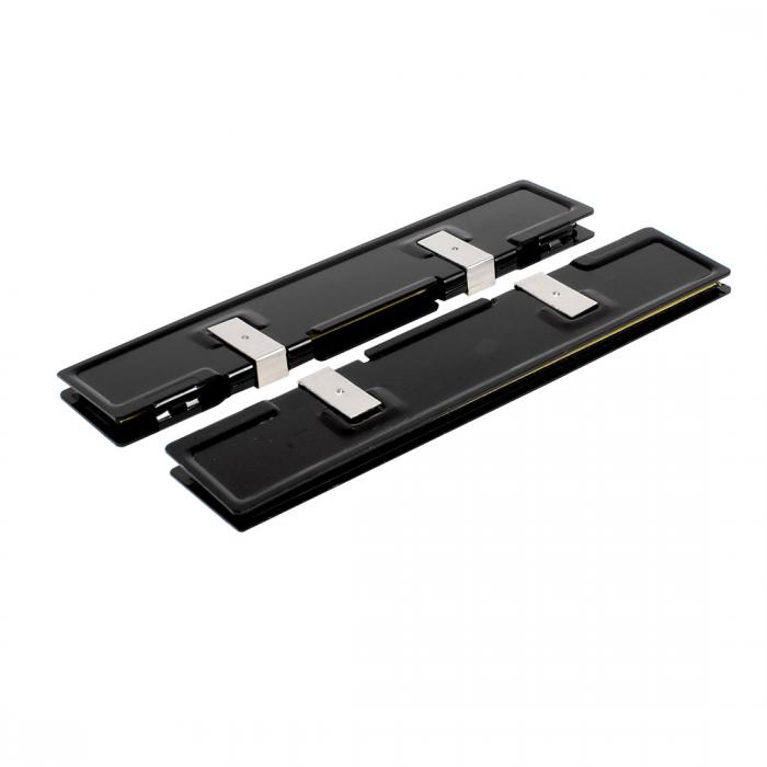 uxcell メモリヒートシンク DDR DDR2 DDR3 RAM メモリ アルミ ヒートスプレッダ ブラック