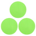 uxcell 3個セットのゴム製ジャーオープナークリップ パッド マルチ機能の断熱防滑クリップ パッド 緑色の円形 簡単に開けるためのキッチンツール