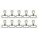 uxcell 10個セット スイベルクラスプ 1.5