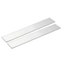 uxcell アルミフラットバー 2個セット 厚さ1/4" 幅1.8" 長さ12" 6061アルミフラットプレート 5 x 45 x 305mm T6511ソリッドニューミルストック 産業用建物向け