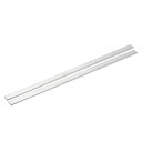uxcell アルミフラットバー 2個セット 厚さ1/8