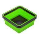 uxcell 折りたたみ可能な磁気パーツトレイ 折りたたみ式ツールトレイ スクエア 小型金属パーツオーガナイザー ネジ ボルト ナット ワッシャー ピンの固定用...