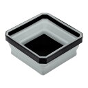 uxcell 折りたたみ可能な磁気パーツトレイ 折りたたみ式ツールトレイ スクエア 小型金属パーツオーガナイザー ネジ ボルト ナット ワッシャー ピンの固定用...