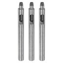 uxcell 3個セットのレザーホールパンチ 5mm 直径の丸パンチ グロメットスナップリベットセッター レザークラフト 衣類 ハンドバッグ 生地 カーテン用