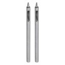 uxcell 2個セット レザーホールパンチ 1.5mm 直径丸型 45#鋼製 レザーウォッチバンド レザークラフト 衣類 ハンドバッグ 生地用ベルトパンチャー