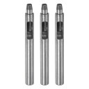 uxcell 3個セット レザーホールパンチ 5.5mm 直径の丸パンチ グロメット スナップ リベットセッター レザークラフト 衣類 ハンドバッグ ファブリック カーテン用
