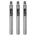 uxcell 3個セット レザーホールパンチ 6.5mm 直径の丸パンチ グロメット スナップ リベットセッター レザークラフト 衣類 手提げ袋 ファブリック カーテン用