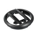 ACROPIX 76mm 68mm 円形黒ACエアコンベントアウトレット ユニバーサル RV バス ボート ヨット キャラバン - 1個入り