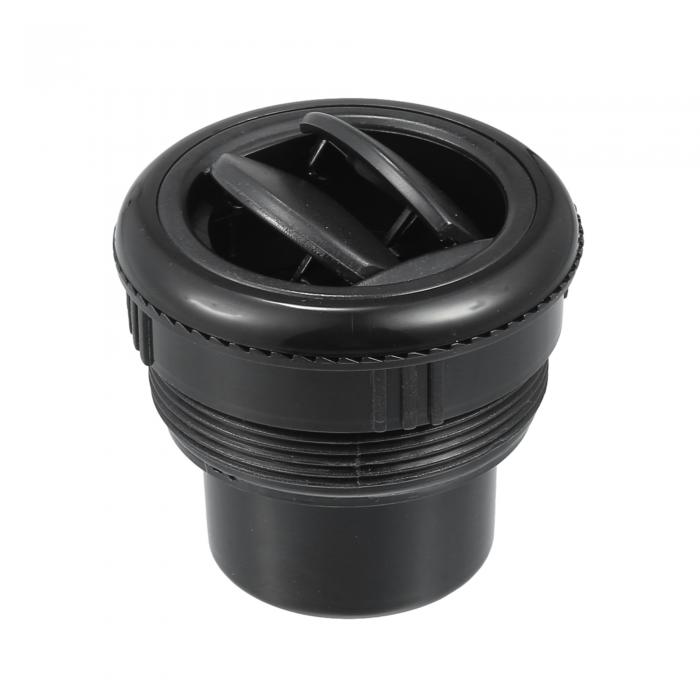 ACROPIX RVバスボートヨットキャラバン用の汎用性のある黒いACエアコンベントアウトレット-1個パック ..