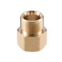 VekAuto 圧力洗浄機コネクター M22x1.5から15mm M22x1.5メスとオスアダプターブ ラススクリューホースコネクターユニバーサル圧力洗浄機クイ...