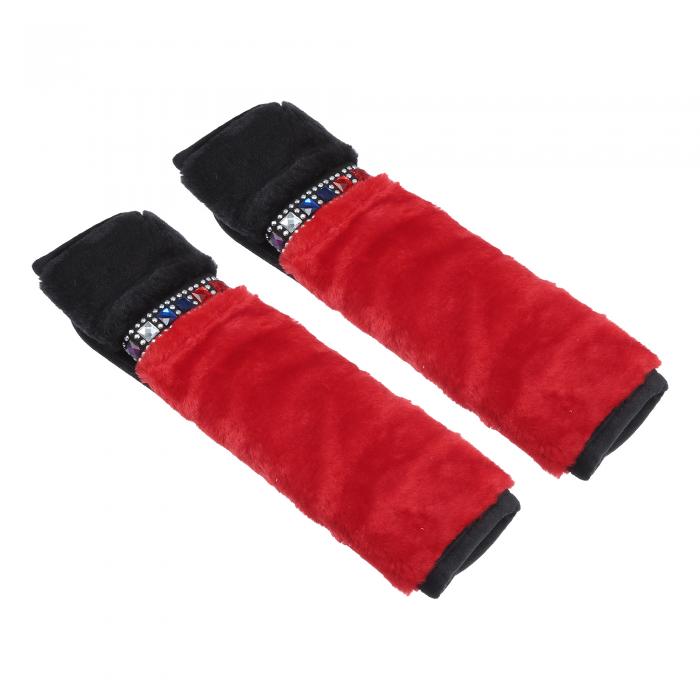 Motoforti ユニバーサルカーシートベルトカバー シートベルトクッションショルダーストラップ 24.2x7.5..