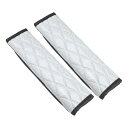 Motoforti ユニバーサルカーシートベルトカバー シートベルトクッションブリングショルダーストラップ 23x6.3cm 9.06