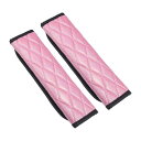 Motoforti ユニバーサルカーシートベルトカバー シートベルトクッションブリングショルダーストラップ 23x6.3cm 9.06