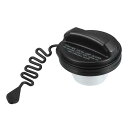 Motoforti 車用燃料タンクフィラーカバー ガスタンクキャップ ボルボS40 2.5l 2004-2012 ABS No.31261589 ブラック