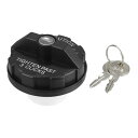 Motoforti 車用燃料タンクフィラーカバー ガスタンクキャップ Jeepに対応 Wrangler YJ 1991-1995用 ABS製 2本のキー付き N...