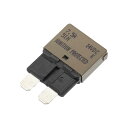 Motoforti ユニバーサルカーE37サーキットブレーカーヒューズ交換 7.5A 14V 耐久性 プラスチックメタル ダークブラウン