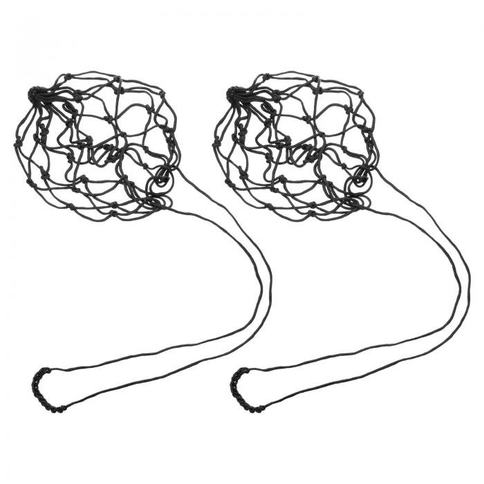 PATIKIL ソロサッカートレーニングボールネット 2個セット フットボールキック練習用バンジージャグリングネット ユース・大人向け ボールサイズ3 4 5対...