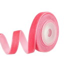 PATIKIL 0.35" x 2.18ヤード ベルベットリボン シングルフェイス ヴィンテージベルベットリボンスプールは デコレーションギフト DIYラッピングクラフト ウェディングヘアボウ カメリアレッド色