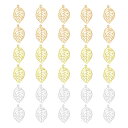 PATIKIL リーフペンダント 60個入り 2