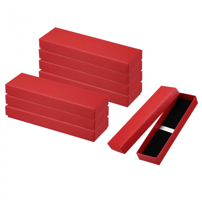 PATIKIL ペンギフトボックス 8個入り 空 ペンケース ダンボール製 ペンプレゼンテーションディスプレイ..