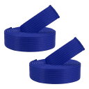 PATIKIL テコンドーのカラー ランキングベルト、2本セット 1.6