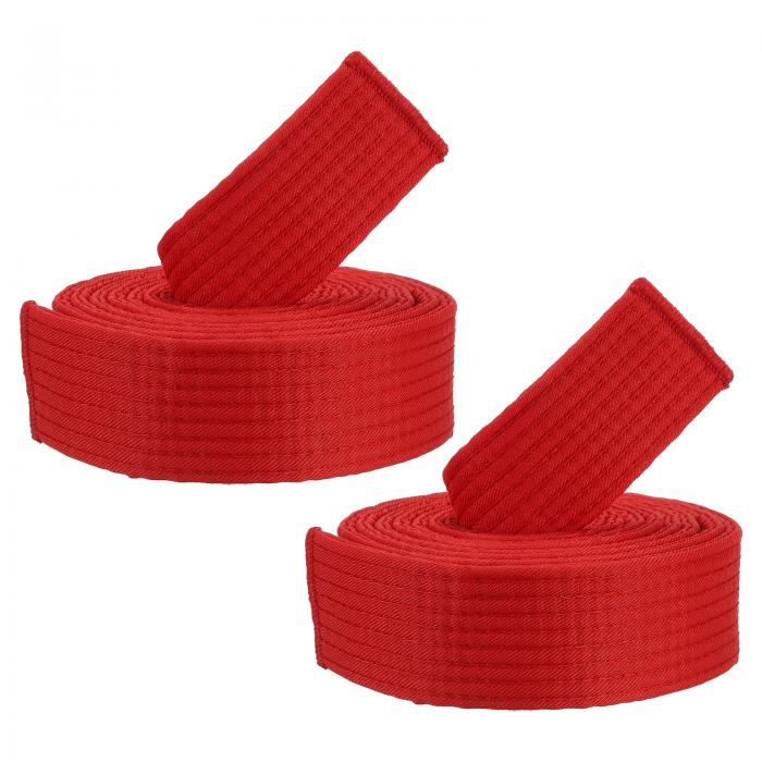 PATIKIL テコンドーのカラー ランキングベルト、2本セット 1.6