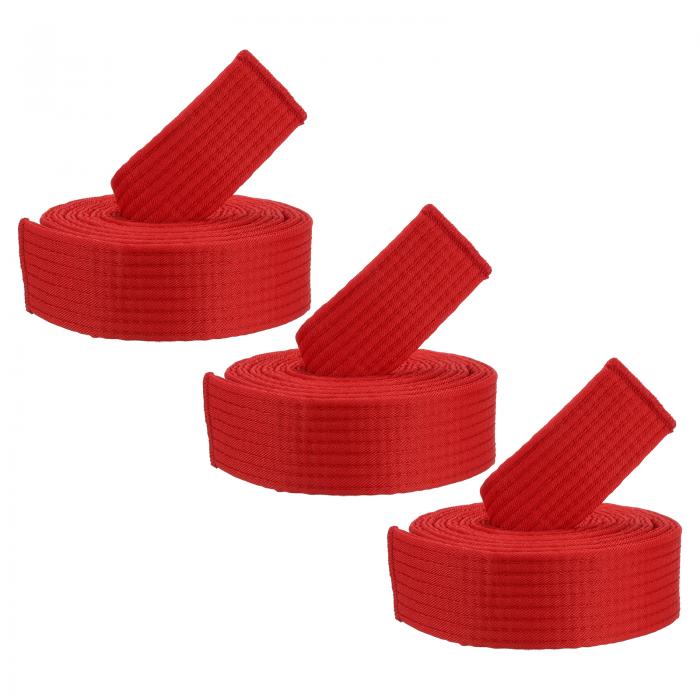 PATIKIL テコンドーのカラー ランキングベルト、3本セット 1.6