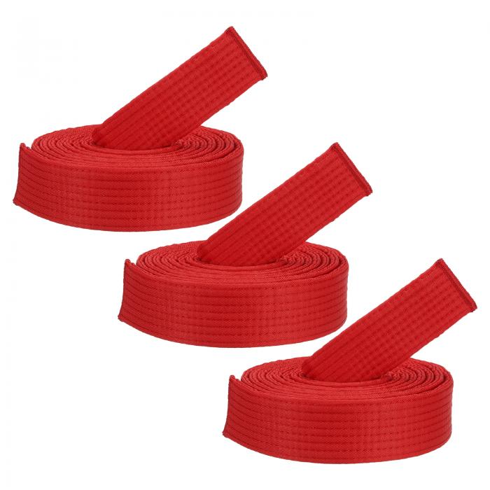 PATIKIL テコンドーのカラー ランキングベルト、3本セット 1.6