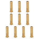 PATIKIL 50グレ イン アーチェリーアロー用真鍮インサート 9パック インサートスクリューカッパーブ ラスアロー .244/6.2mmカーボンアロー用