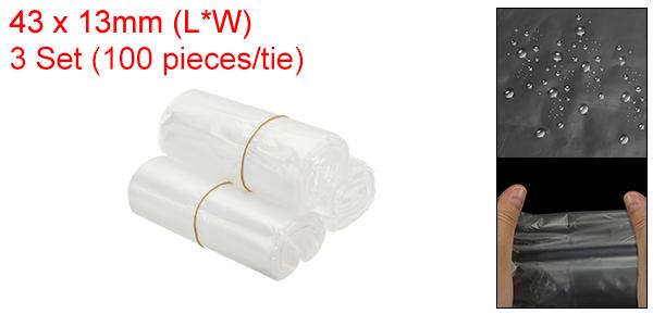 PATIKIL ウェット傘袋 300個入り 17x5" クリアな使い捨て傘用レインバッグ 傘カバー 教会 ロビー 床を乾燥させるため 大型カバー