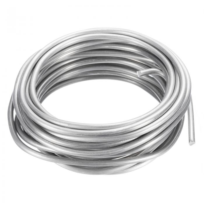 PATIKIL 4mm 盆栽トレーニングワイヤー 1巻き 花 ワイヤー ステム アルミニウム製 5メートル 全体で庭..