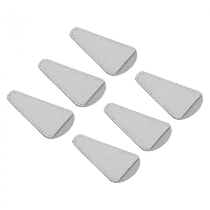 PATIKIL 2.9" x 1.5" PUレザー製 さみ カバー 6個入り さみ カバープロテクター 眉毛 整え用 美容 ツー..