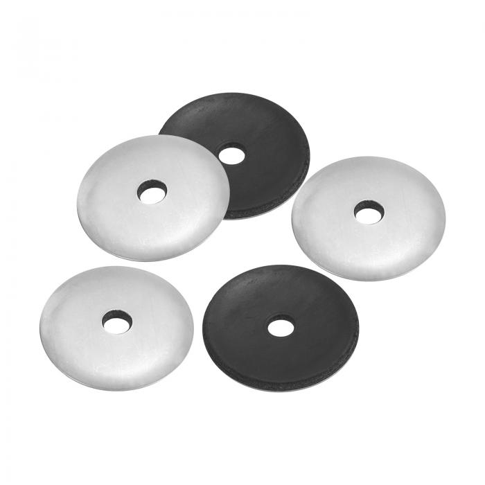 PATIKIL 5.5x30mm EPDMボンデッドシールワッシャー 10個入り304ステンレススチールボンデッドシールネオプレンゴムワッシャー マリンボルト用ガスケット（#12）