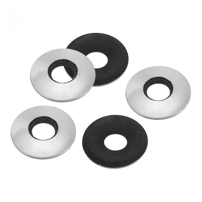 PATIKIL M6.3x16mm アルミ EPDM ボンデッドシール ニオプレンゴムシールワッシャー 300個 ニオプレンゴム裏打ちねじガスケット 機械船屋根用 (#14)