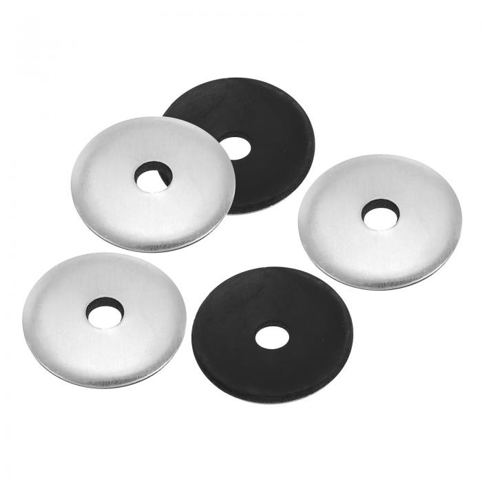 PATIKIL M6.3x30mm アルミ EPDM ボンデッドシール ニオプレンゴムシールワッシャー 50個入り 機械 船舶 屋根用 (#14)