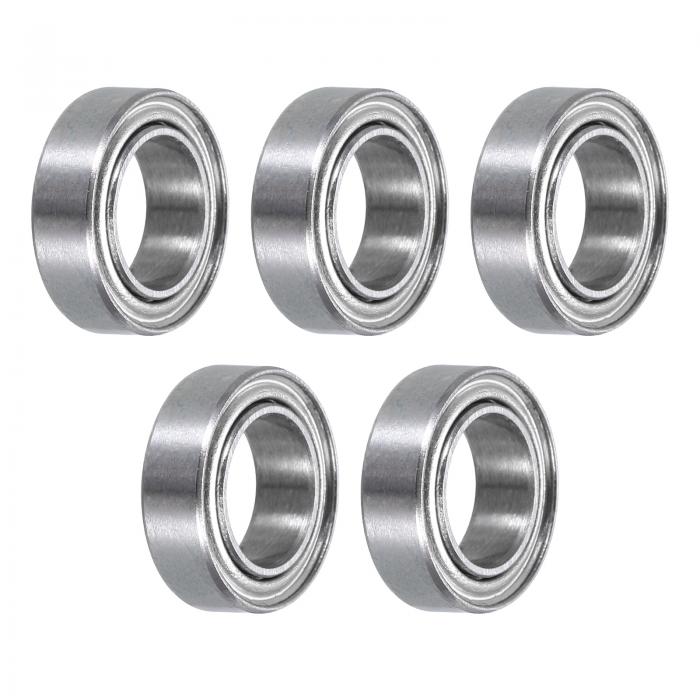 uxcell 5ĥå MR106ZZ ߥ˥奢¶̼ 6x10x3 mm ťɥ٥ ư  ൡ P5 (a beC 5)