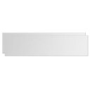uxcell 2枚セット 6061アルミニウムシート 12" x 3" x 1/4" 長方形アルミニウムプレート 6mm厚 フラットメタルストック 保護フィルム付き 産業用溶接 クラフトに最適