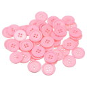 uxcell 50個セット 36Lボタン 7/8
