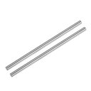 uxcell 2個セット 線形モーションロッドシャフトガイド 12mm x 300mm (0.472 x 11.81