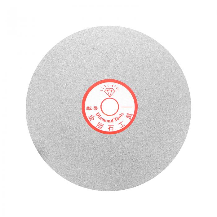 uxcell ダイヤモンド研削ディスク 6" グリット240 ダイヤモンドコーティングフラットラップディスク 研..