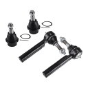 X AUTOHAUX キャデラッ クに対応 エスカレード用 4個セット フロントサスペンションキット アウタータイロッドエンド ロアボールジョイント No.ES...