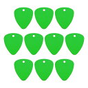 uxcell メタル三角タグスタンピング 緑の空白の犬のタグDIY彫刻空白のタグ アルミニウム製のペ ットの犬のIDタグ ペンダントの装飾 クラフトタグ 10個...