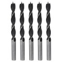 uxcell 5個セット ブ ラッドポイ ントドリルビット 9mm(3/8